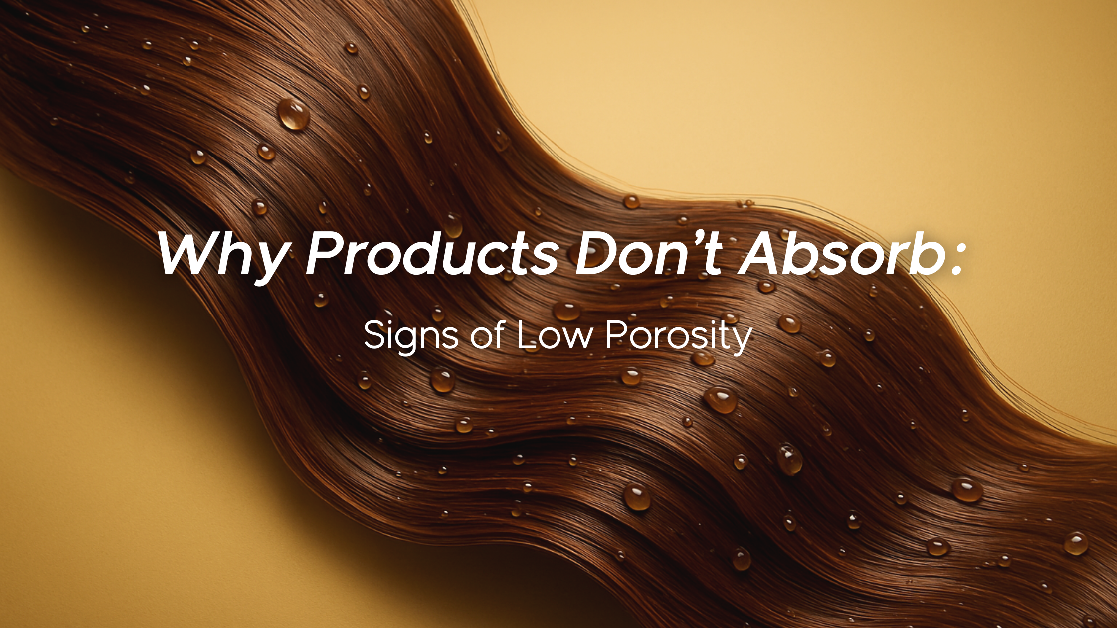 Is Your Hair Low Porosity? 5 Signs You’re Getting It Wrong