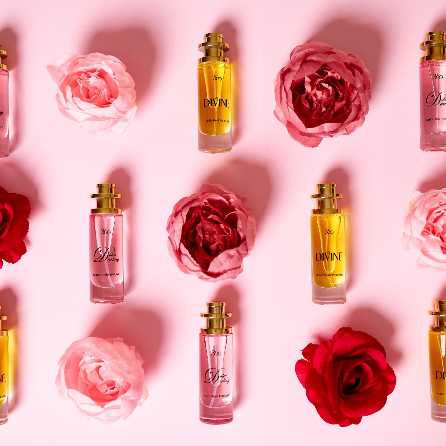 Elegant Pair Honey Hair Perfume