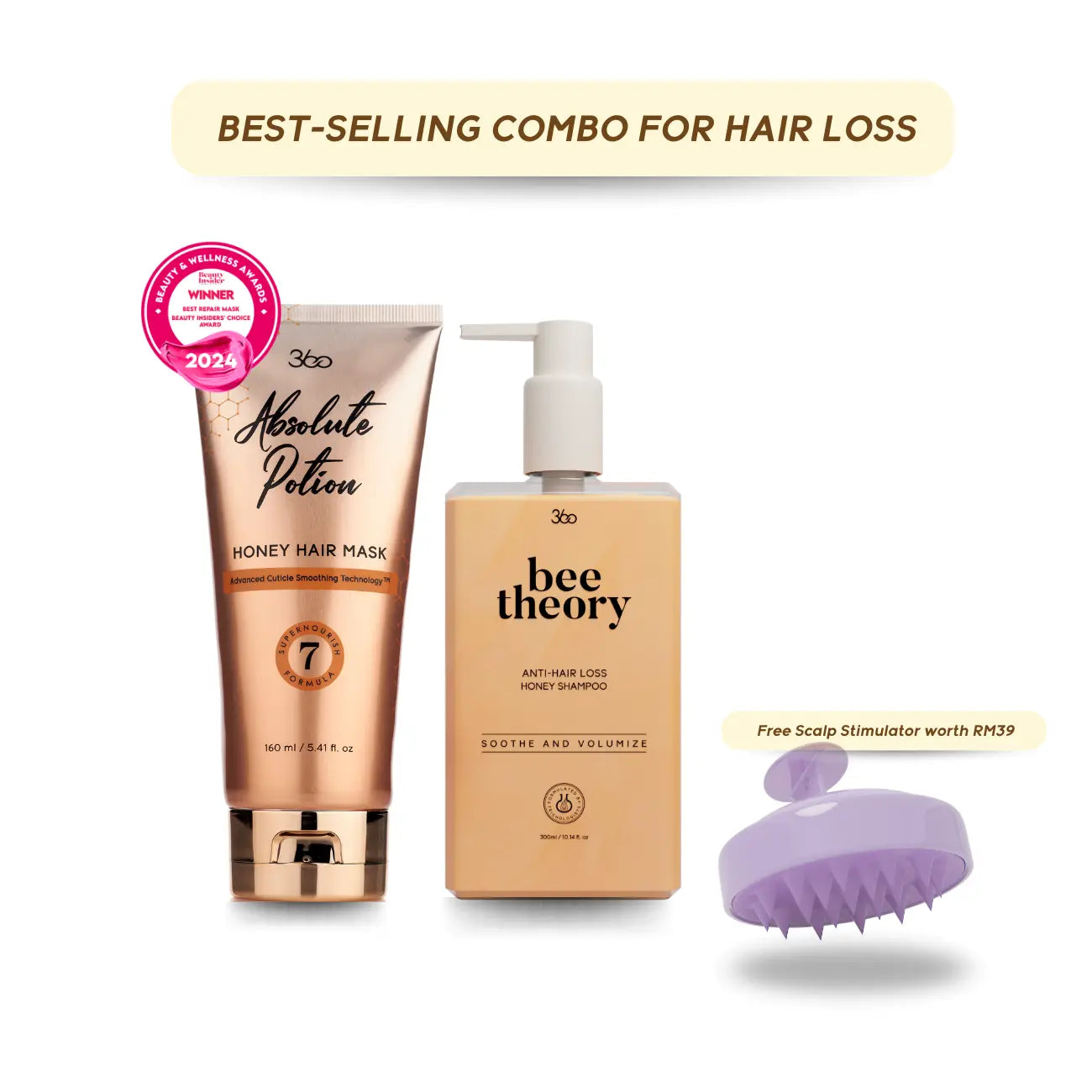 Bee Theory Anti-Hair Loss Honey Shampoo