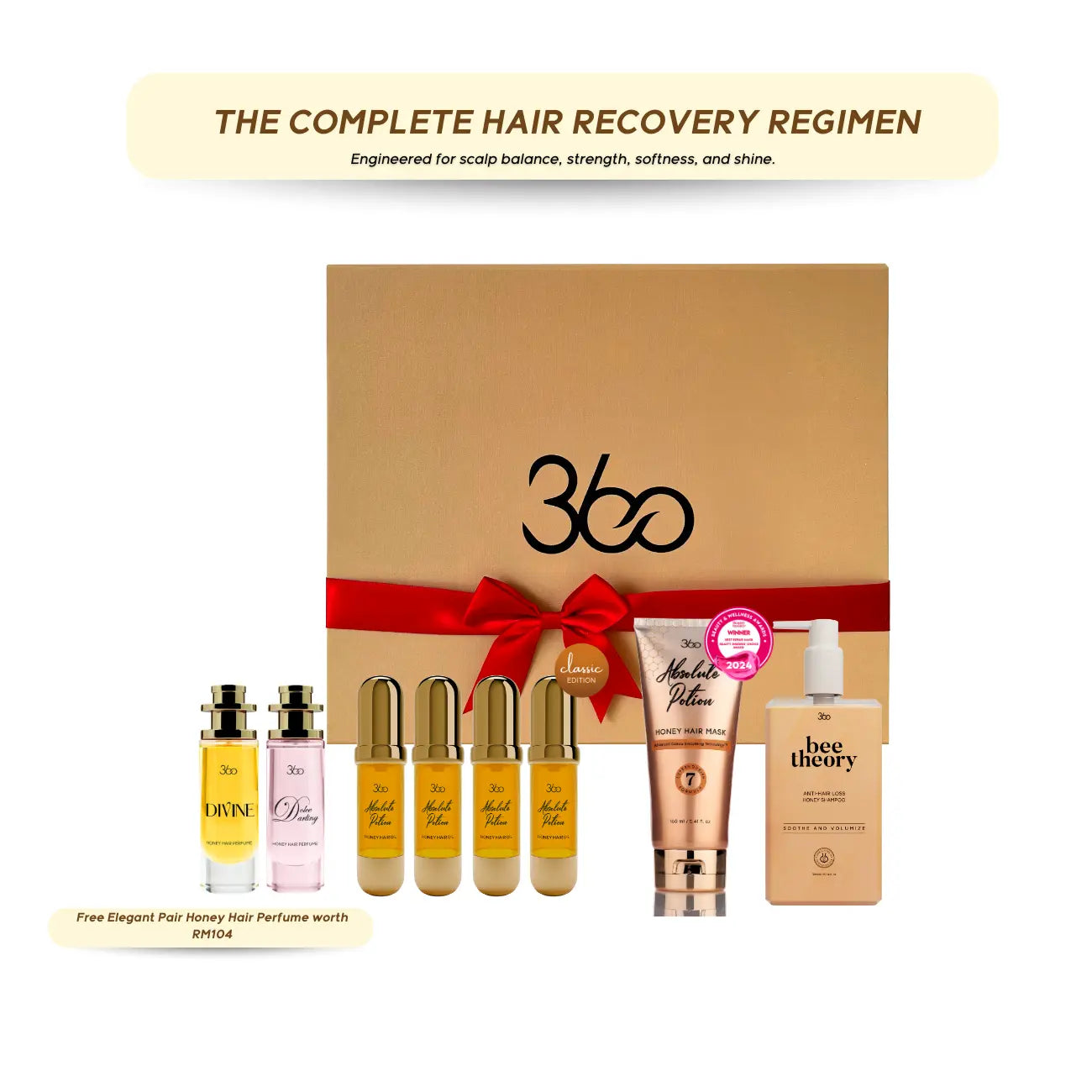 Bee Theory Anti-Hair Loss Honey Shampoo